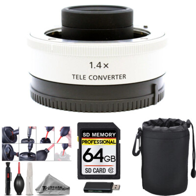 Sony FE 1.4x Teleconverter + Lens Pouch + Cleaning Kit + Card