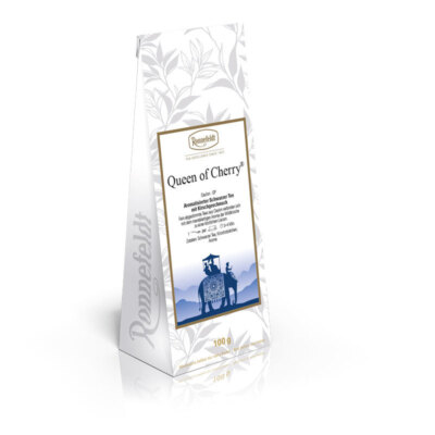 Ronnefeldt Queen of Cherry - Premium Schwarztee mit Loseblattgeschmack - 100g