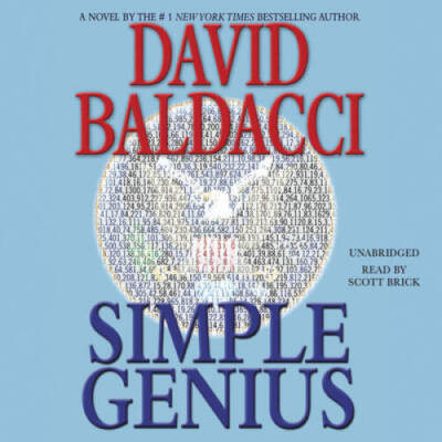 Simple Genius (King & Maxwell Series) - Audio CD By Baldacci, David - VERY GOOD