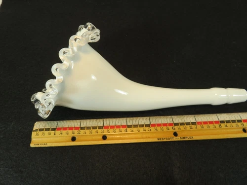 Fenton Silver Crest Epergne Replacement Horn (s) 9 1/2 inch