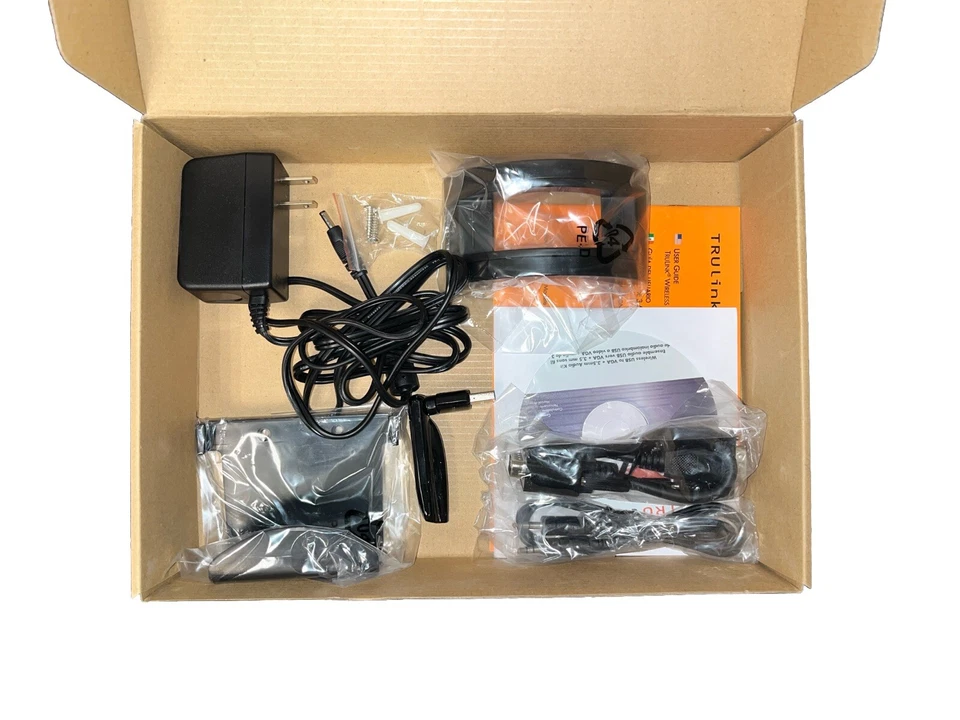 Kit de áudio C2G/Cabos to Go Trulink sem fio USB para VGA+3,5mm preto/prata 29355 - Imagem 3 de 3
