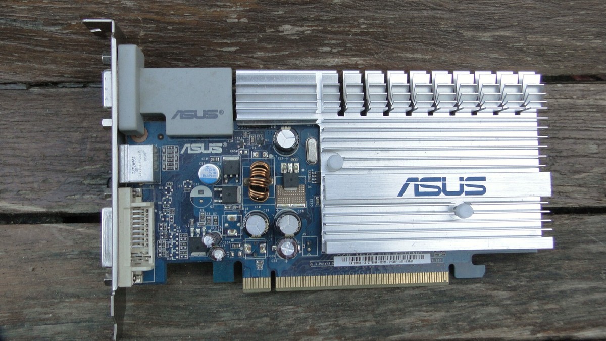ASUS NVIDIA GEFORCE 7200 GS (EN7200GS/HTD/256) 256MB DDR2 PCI