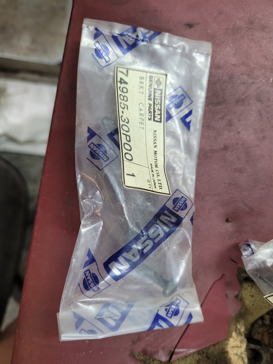 ③ Nissan 300zx Z32 74985-30P00 Bracket-Carpet,Front A3 | eBay Australia