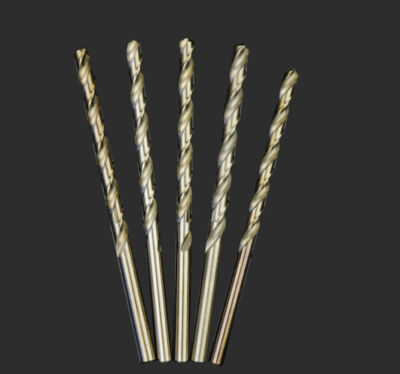 3mm - 10mm HSS Co Cobalt Twist Drill Bits Extra Long Metal Stainless Steel Wood
