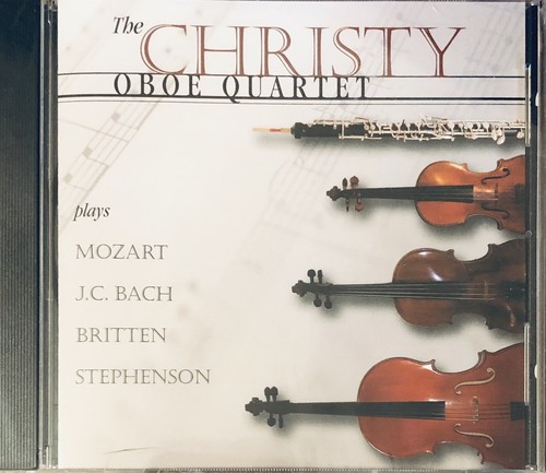 MOZART - Christy Oboe Quartets Of Mozart, Bach, Britten, Stephenson New Sealed - 第 1/2 張圖片