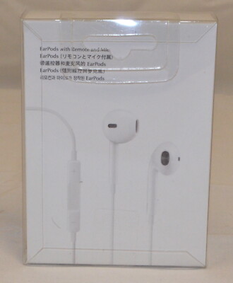 Apple EarPods (3.5mm Plug) with Remote and Mic *New* MD827FE/A | eBay
