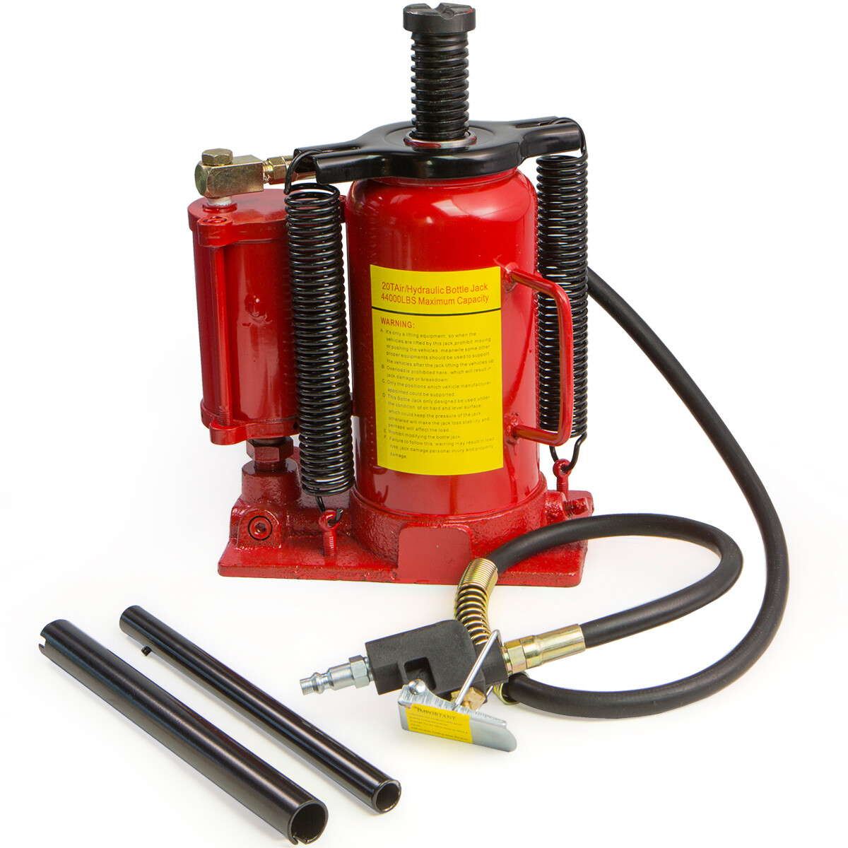 Mua Mophorn Bottle Jack 20 T, Air Hydraulic Car Jack 44000LBS With Pneumatic Manual Hand Pump Air Jack Heavy Duty Auto Truck Repair Lift B0815thpyd