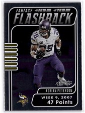 2020 Panini Absolute #FF-AP Adrian Peterson Fantasy Flashback