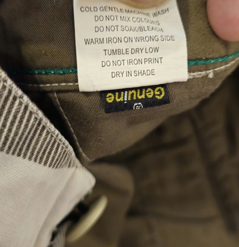 Volcom Stone Skout Mens Size 36 Striped Cargo Shorts Like New Free Post In Aus - Picture 12 of 15