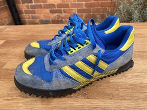 adidas marathon 80 blue and yellow