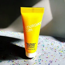 SATURDAY SKIN Yuzu Vitamin C Sleep Mask 8 ml 0.27 oz New Without Box