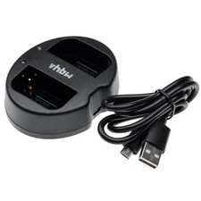 Chargeur Micro-USB double pour Sony DCR-TR7100E DCR-TR7000E DCR-TR8000 8,4V