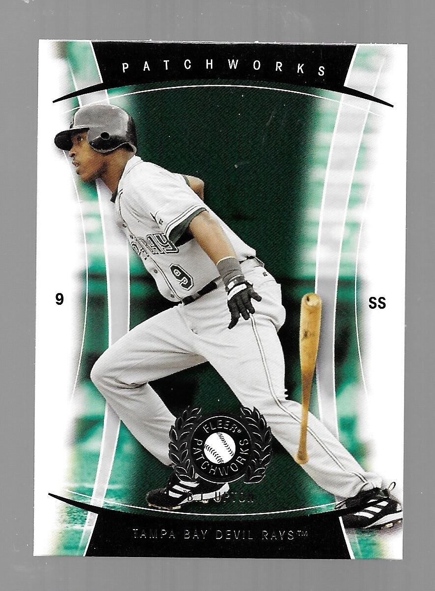 2005 Fleer Patchworks Baseball B J Upton Devil Rays #36 NRMT