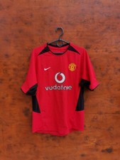 MANCHESTER UNITED 2002/2004 HOME FOOTBALL SHIRT JERSEY NIKE SIZE S