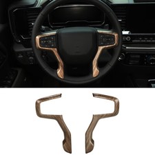 Steering Wheel Cover Trim Decor Guard Cap For Chevy Silverado Suburban Tahoe Steering Wheel Cover Trim Decor Guard Cap For Chevy Silverado Suburban Tahoe