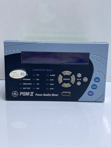 GE POWER QUALITY METER PQMII-T20-C-A (FOR PARTS)
