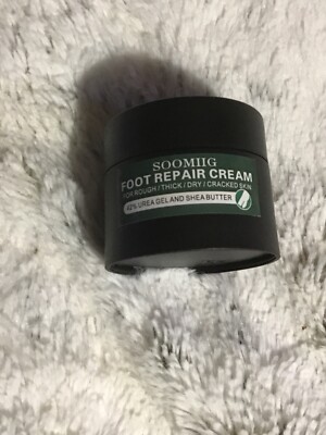soomiig foot repair cream 42% urea gel and shea butter new