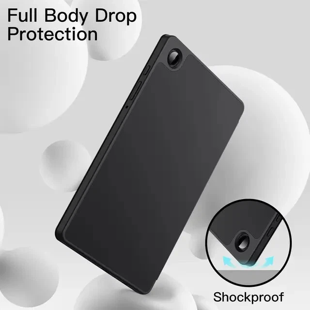 Case Samsung Galaxy Tab A9 8.7" Soft TPU Tri-Fold Stand Protective Tablet Cover - Image 2 of 4