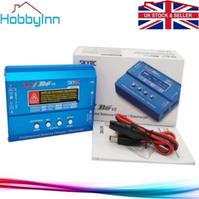 RC Lipo Akku Ladegerät SKYRC iMax B6 V2 Balance LiFe Li-Ion LiHV NiMH NiCd Pb