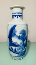 陶瓷蓝色1940 年后中国古董花瓶| eBay