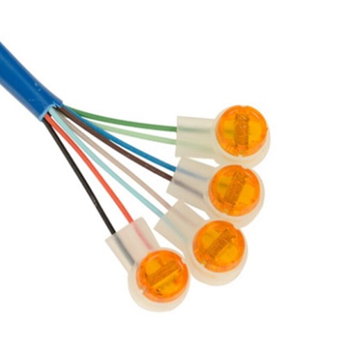 100Pieces/set K2 Connector Wire Splice Connector Wiring Telephone Cable Cord UY2 - Afbeelding 4 van 8