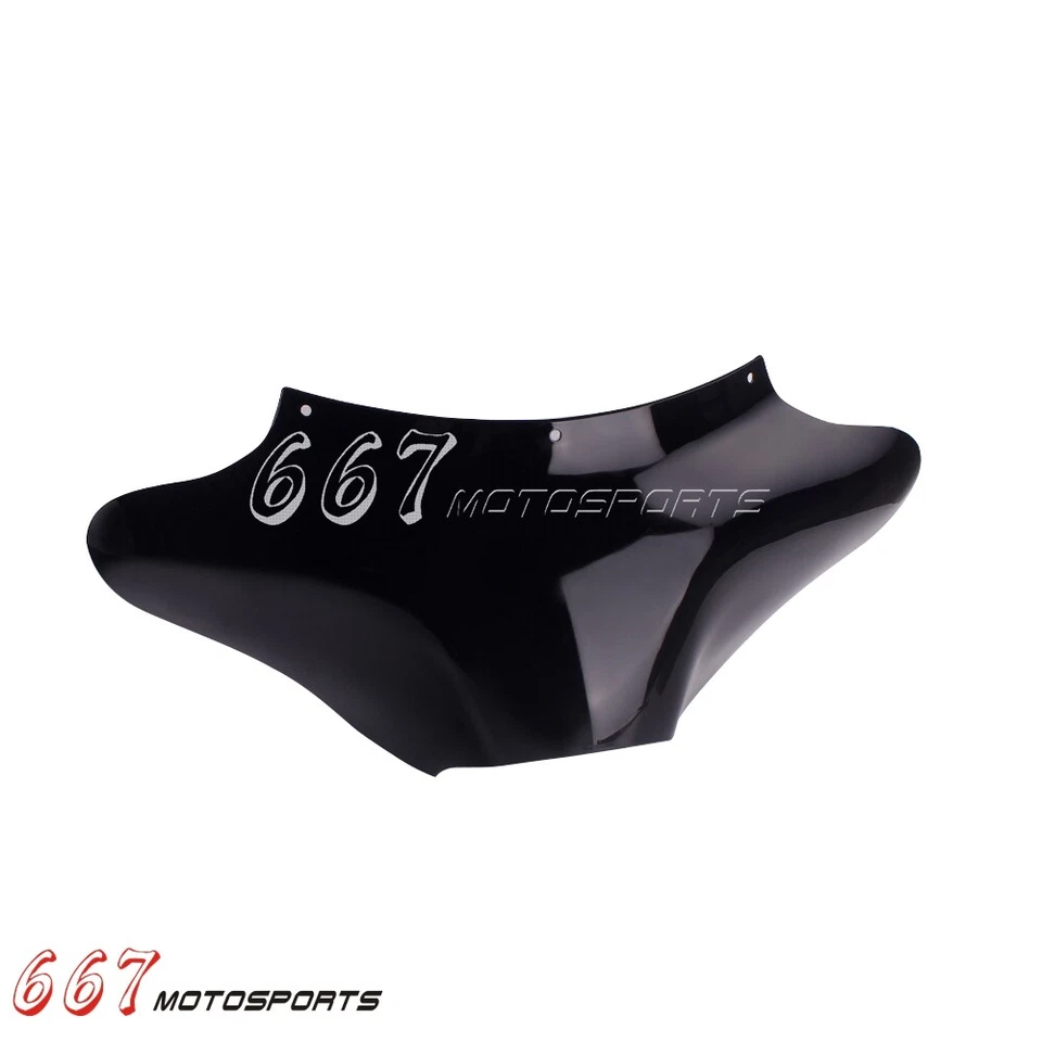 For Harley Road King FLHR Softail Deuce FXSTD FXSTC Batwing Headlight Fairing - Image 2 of 4