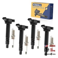 4PCS UF507 Ignition Coils 4PCS 5018 Iridium Spark UF507 Ignition Coils Pack