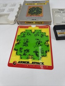 Armor Attack Vectrex Complete In Box CIB Good Shape With Overlay Manual Tray