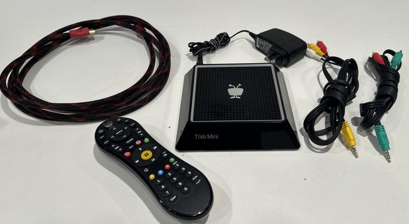 TiVo Mini DVR - Lifetime Service - Cables, Remote, HDMI & Power Adapter Included