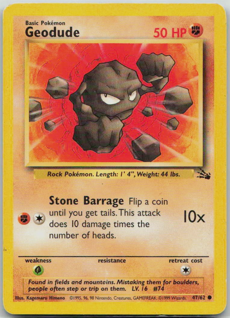 Geodude 47/62 HP Unlimited