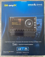 Sirius XM Satellite Radio XM Onyx XDNX1V1 XM Radio + Vehicle Kit New  Never Open