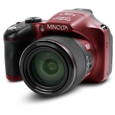 Minolta Pro Shot 20MP Digital Camera 67x Optical Zoom Full 1080p HD Video Optica