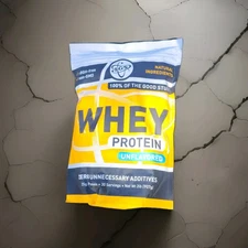 Jocko Mölk Whey Protein Powder, Unflavored, 20 Servings