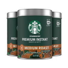 (3pack) Starbucks Premium Instant Coffee Medi...