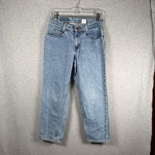 Levi's 550 husky 27 x 25 denim jeans vintage orange tab pants
