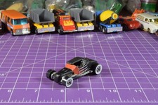 Hot Wheels black "Track T" white walls Mattel Inc 1998