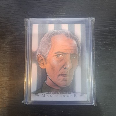 Topps Star Wars Masterworks Sketch Card Grand Moff Tarkin Mohammad Jilani