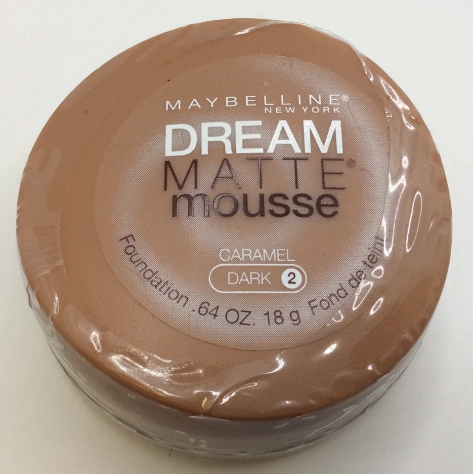 Maybelline Dream Matte Mousse Foundation, Caramel Dark 2, 0.64 oz - Image 2 of 3