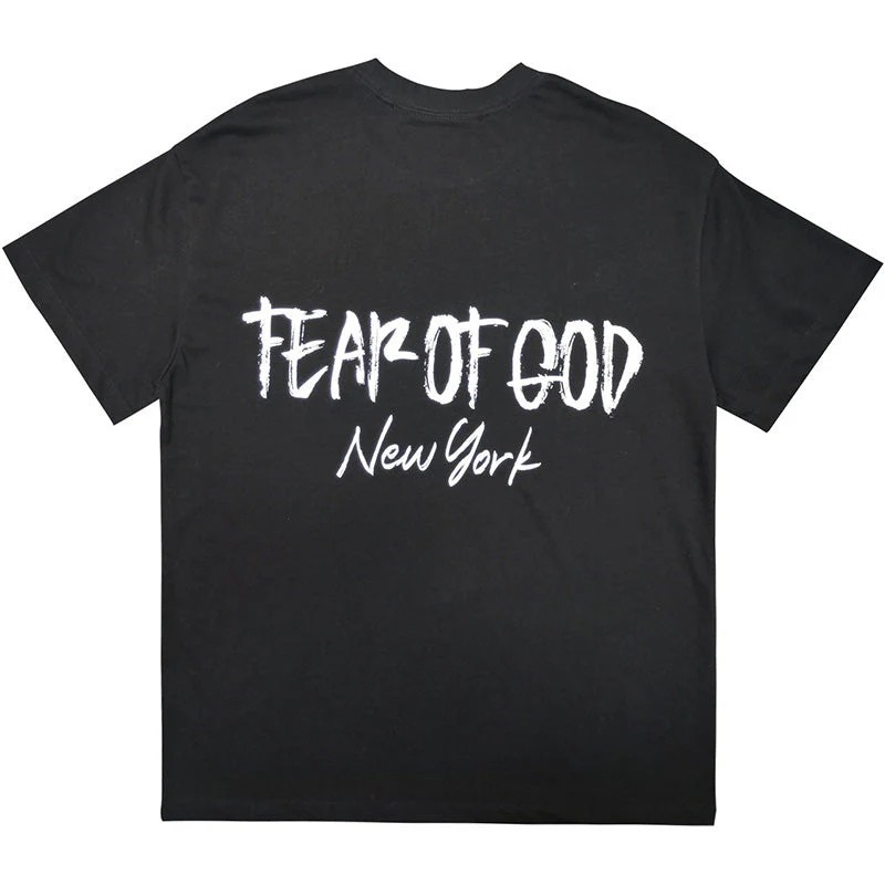 Fear of God New York Essentials Short Sleeve T-Shirt Tee Black (S