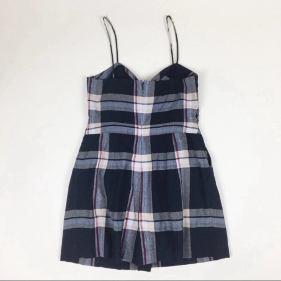 Mameluco a cuadros Club Monaco Abani talla 8 Foto 4 de 4