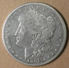 $1 1891-CC Morgan Silver Dollar VF-XF Details Carson City Mint * AvenueCoin