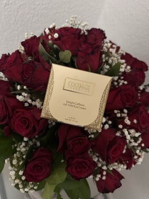 Cocoáge Cosmetics Delight Caffeine 24k Gold Eye Cream 30ml