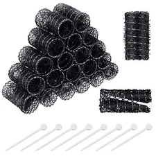 Vintage Brush Rollers for Hair Wire Mesh Curling Rollers