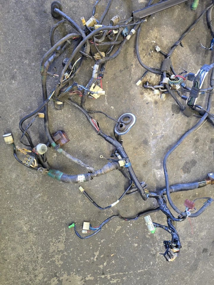 90-91 Honda Civic SEDAN DX Dash Chassis Wiring Harness Oem M/T FRONT TO BACK - Image 2 of 4