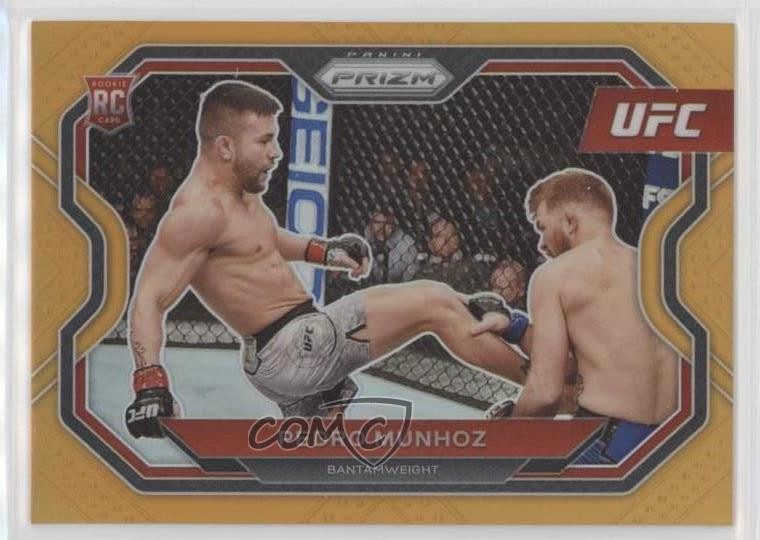 2021 Panini Prizm UFC Orange Prizm /99 Pedro Munhoz #155 s1i