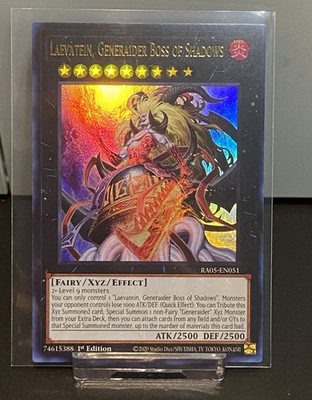Yu-Gi-Oh! Laevatein, Generaider Boss of Shadows - RA05-EN051 - 1st Ed Ultra Rare