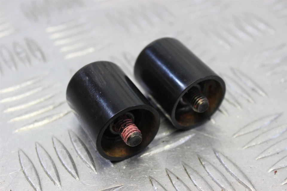 Kawasaki ZX6R Bar End Weights Genuine 2000 2001 J1 J2 ZX 6 R ZX-6R Ninja B167 Foto 2 de 4