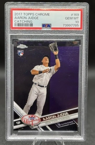 Aaron Judge 2017 Topps Chrome #169 PSA 10 RC