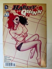 2014 Harley Quinn 1 MX 1:25 Adam Hughes 1st App Rare HTF Foreign Variant