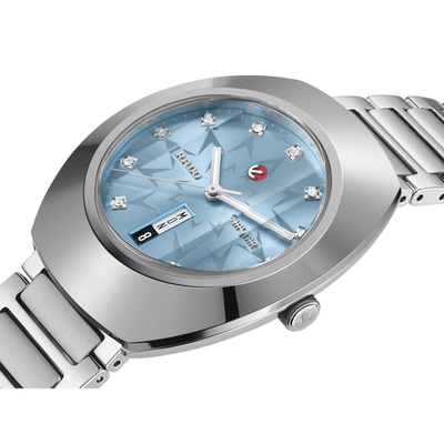 New Rado DiaStar Original Automatic ST Steel Blue Dial Men's Watch